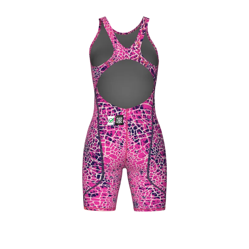 Arena Damen Wettkampf Schwimmanzug Powerskin ST Next LE OB Snake Pink