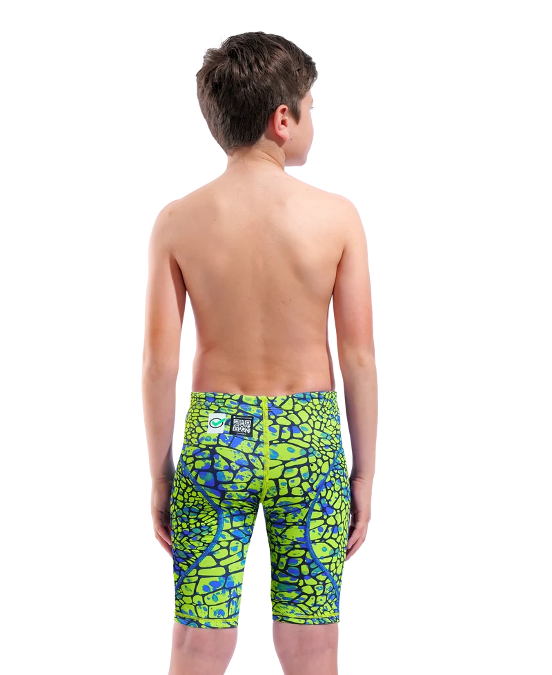 Arena Jungen Wettkampfhose Jammer Powerskin ST Next LE Snake Green
