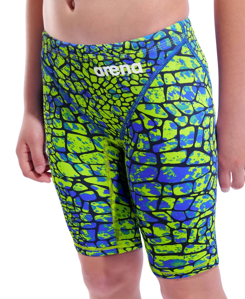 Arena Jungen Wettkampfhose Jammer Powerskin ST Next LE Snake Green