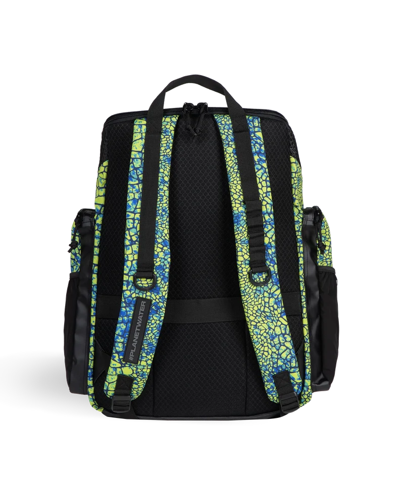Arena One Go Rucksack 45L Allover Snakeskin Green