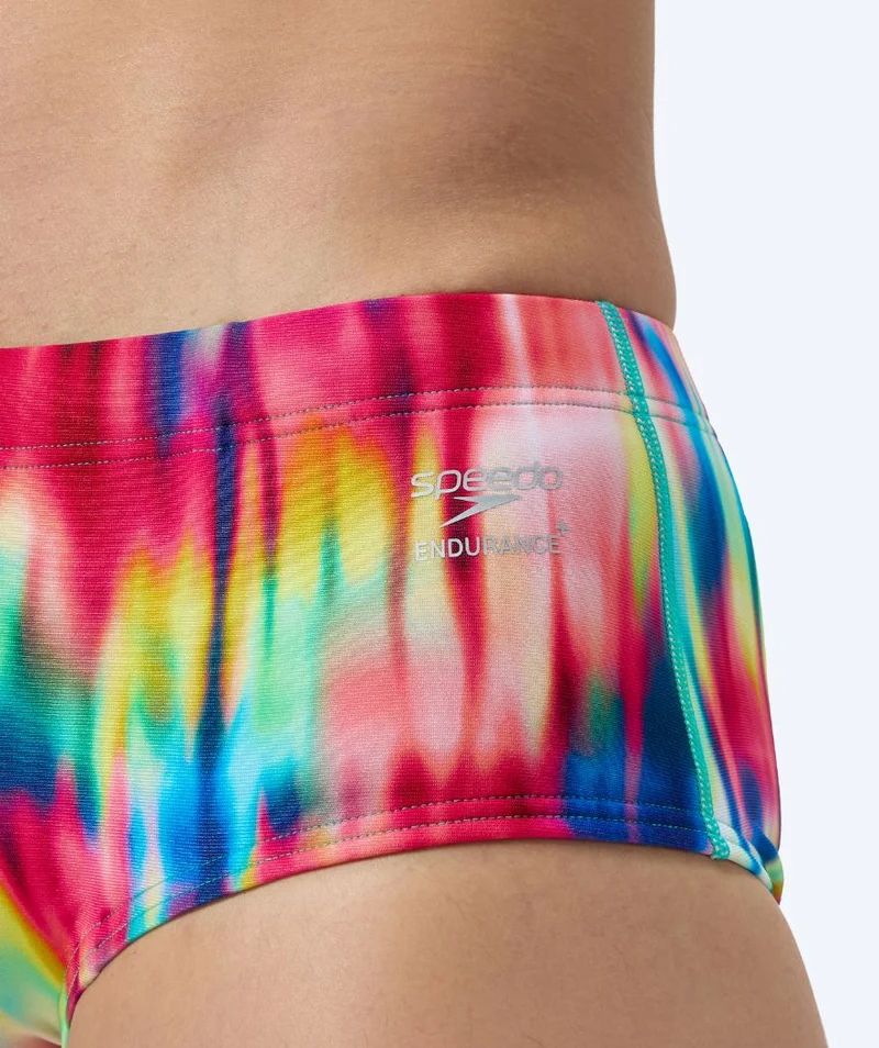 Speedo Trunks für Herren - ML Printed - Rot/Gelb