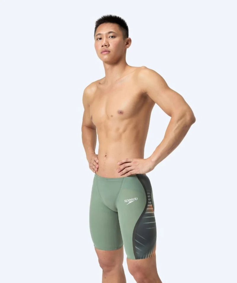 Speedo Wettkampf Badehose für Herren - LZR Pure Intent 2.0 - Grün/Orange