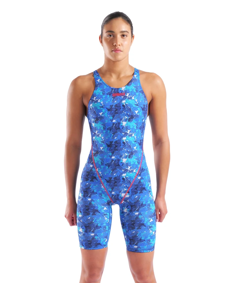 Arena Damen Wettkampf Schwimmanzug Powerskin ST Next LE OB Splashy Multicolor