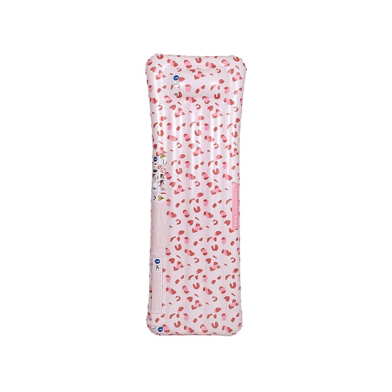 Pool Float - Old Pink - Leopard - 177 cm