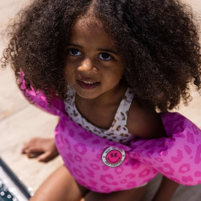 Puddle Jumper - Pink - Leopard - 2/6 Years