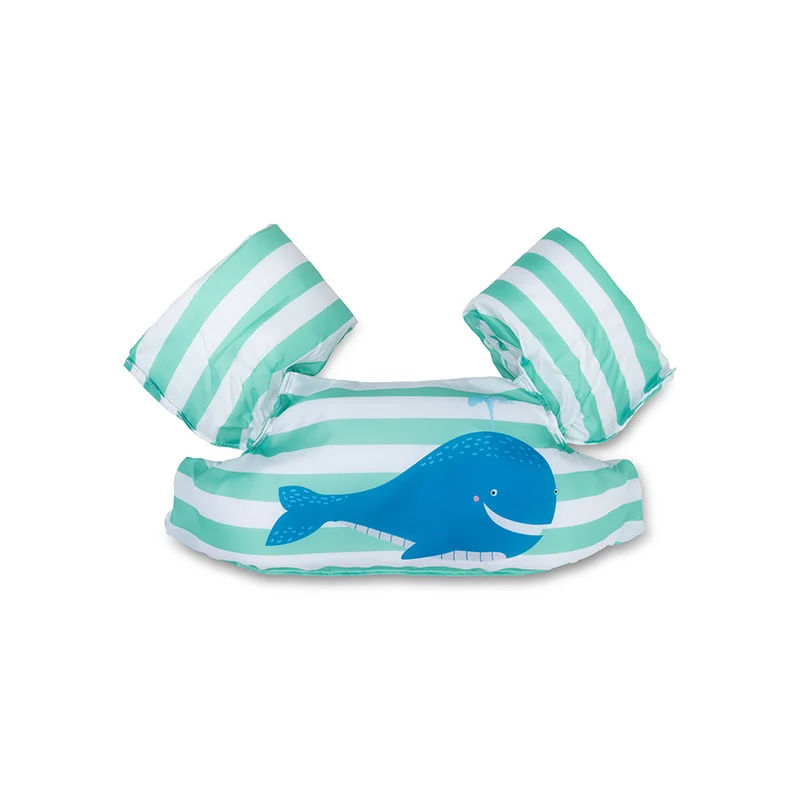Puddle Jumper - Green/Blue - Whaley - 2/6 Years