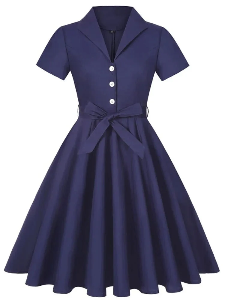 Verleihen Sie Ihrem Stil mit unserem Vintage-Midi-Partykleid das gewisse Etwas – klassischer Charme der 1950er Jahre erwartet Sie