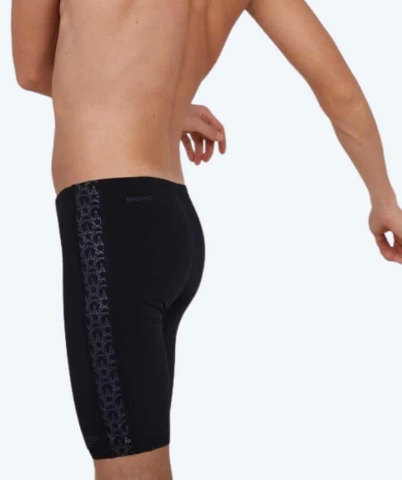 Speedo lange Badehose für Herren - Boomstar Splice - Schwarz/Grau