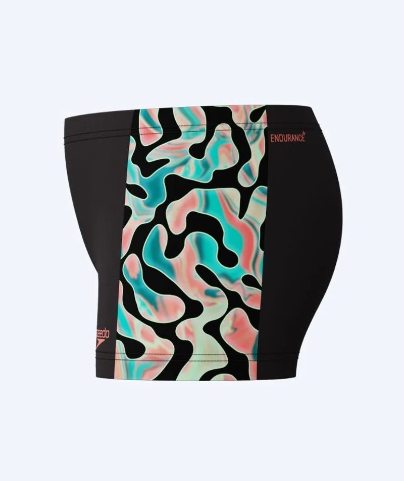 Speedo Aquashorts für Jungen - Digital Panel - Schwarz/Grün