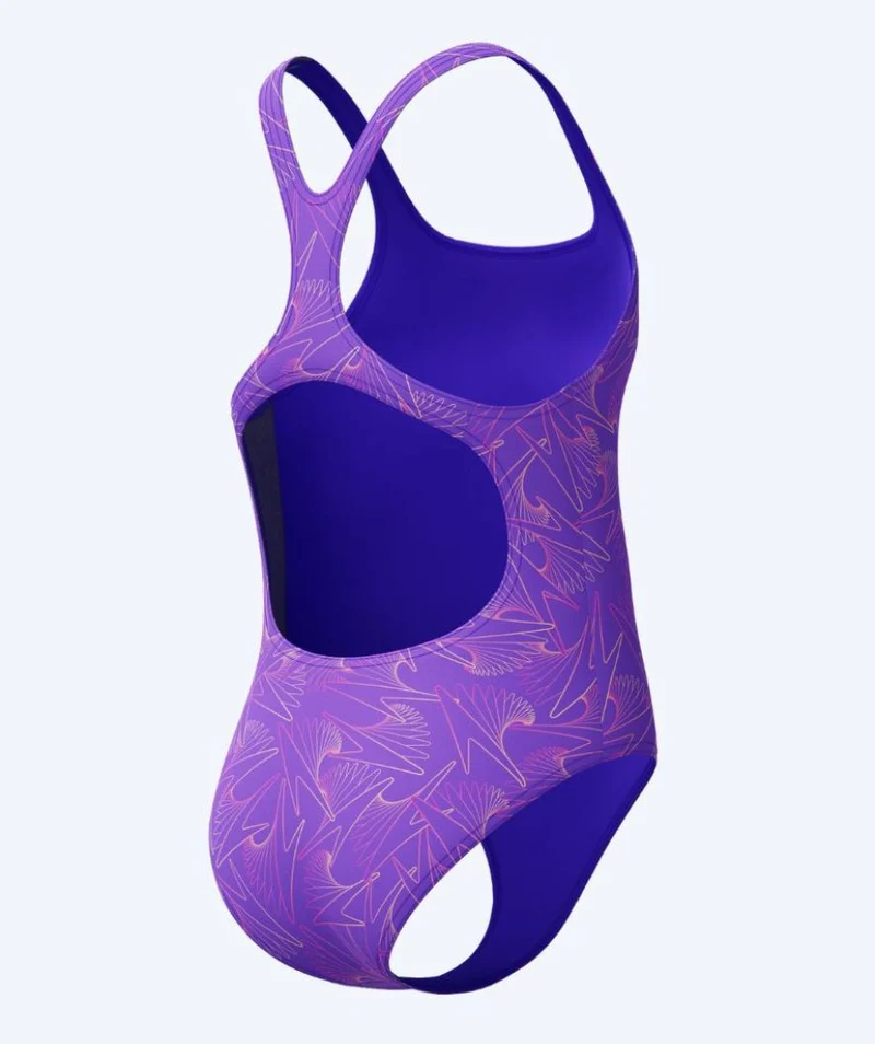 Speedo Badeanzug für Mädchen - Hyperboom Allover Medalist - Lila