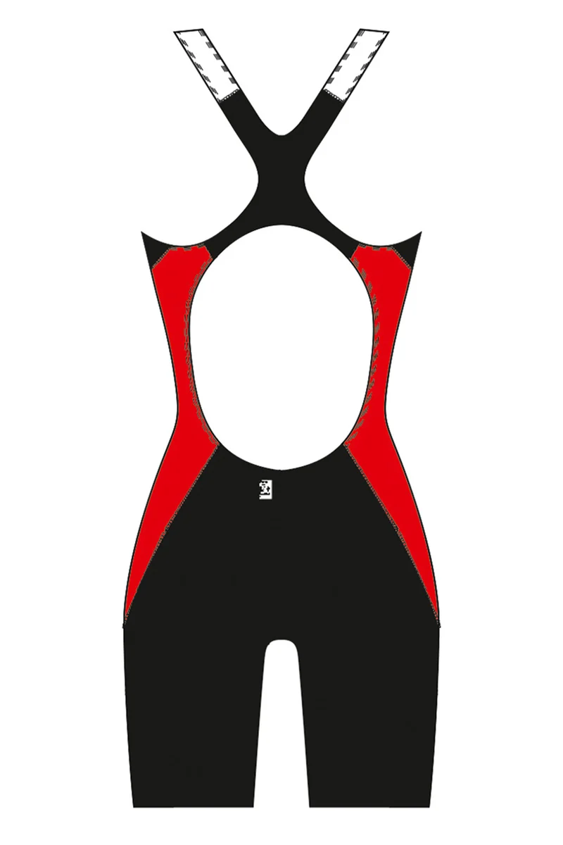 Aquafeel Mädchen Wettkampfanzug I-Nov N2K deep red-black