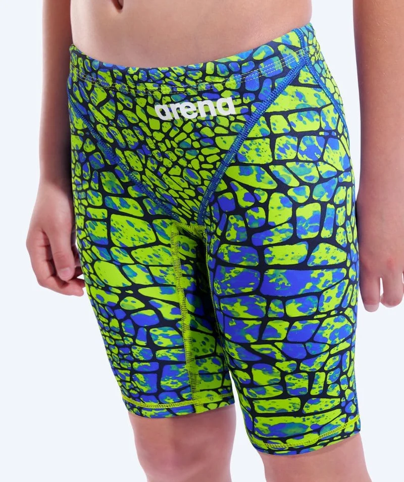 Arena Wettkampf Badehose für Jungen - ST NEXT - Grün/Dunkelblau (Limited 2026)