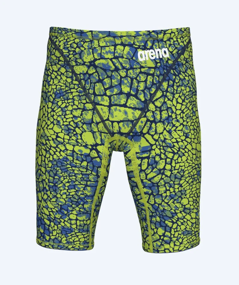 Arena Wettkampf Badehose für Jungen - ST NEXT - Grün/Dunkelblau (Limited 2026)
