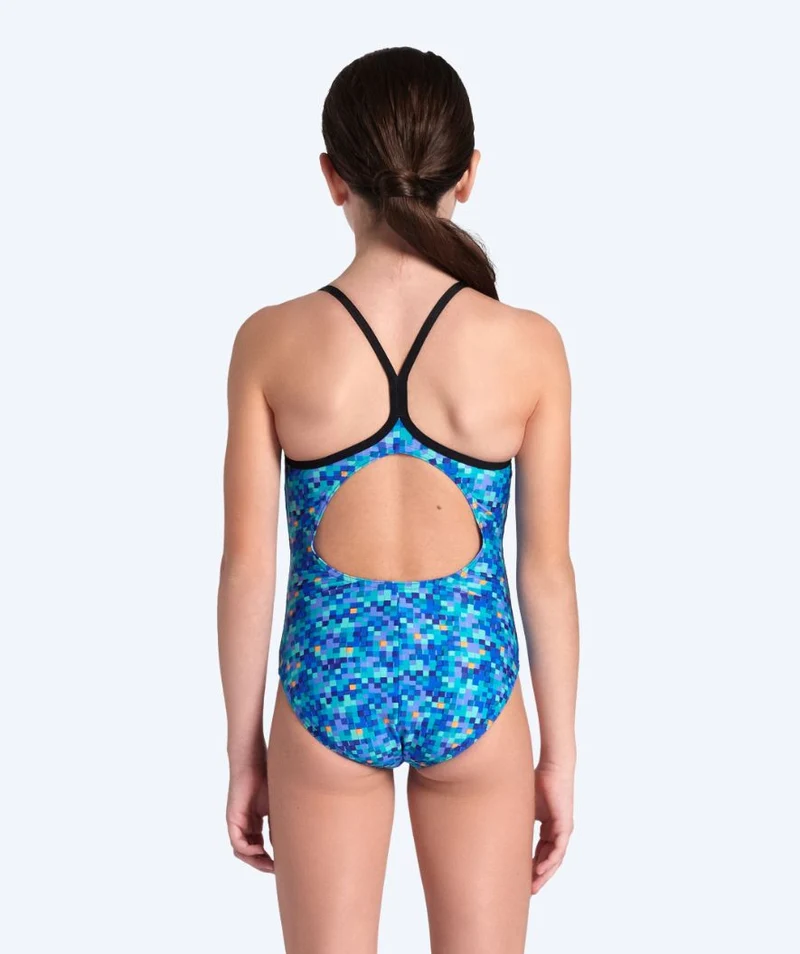 Arena Badeanzug für Mädchen - Pootiles Lightdrop L-Back - Blau