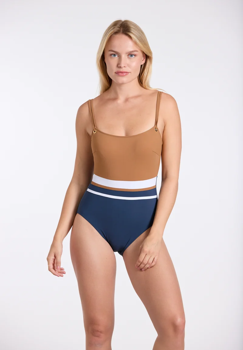 Colorblocking Trio Swimsuit