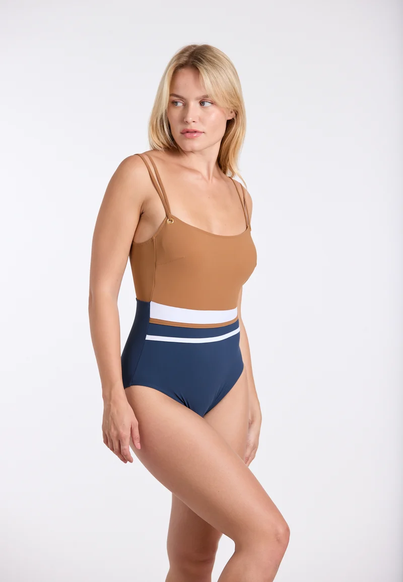 Colorblocking Trio Swimsuit