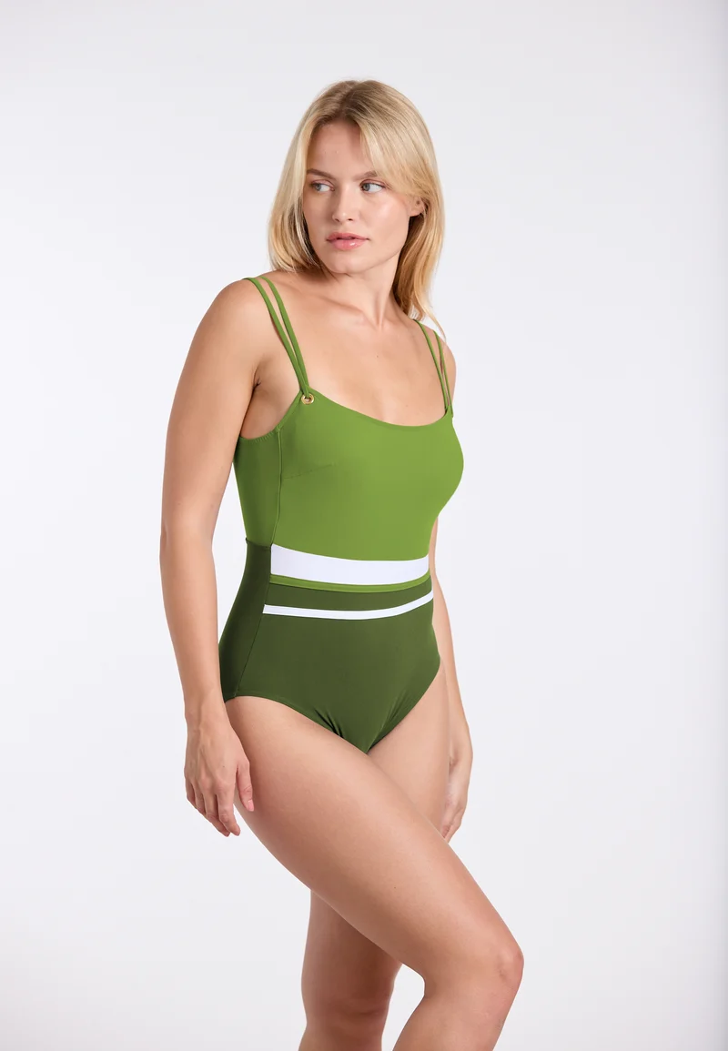 Colorblocking Trio Swimsuit