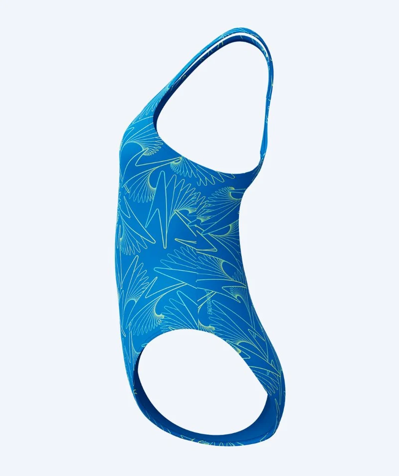 Speedo Badeanzug für Damen - Hyperboom Allover Medalist - Blau/Grün
