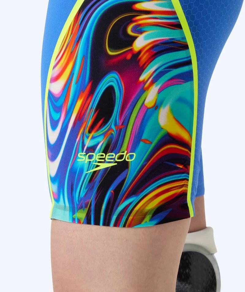 Speedo Wettkampf Badeanzug für Damen - LZR Pure Intent 2.0 - Hellblau/Mehrfarbig