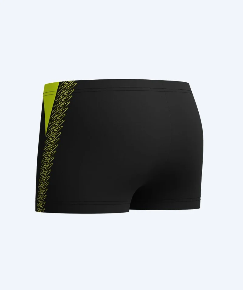Speedo Aquashorts für Jungen - Hyperboom Splice - Schwarz/Gelb