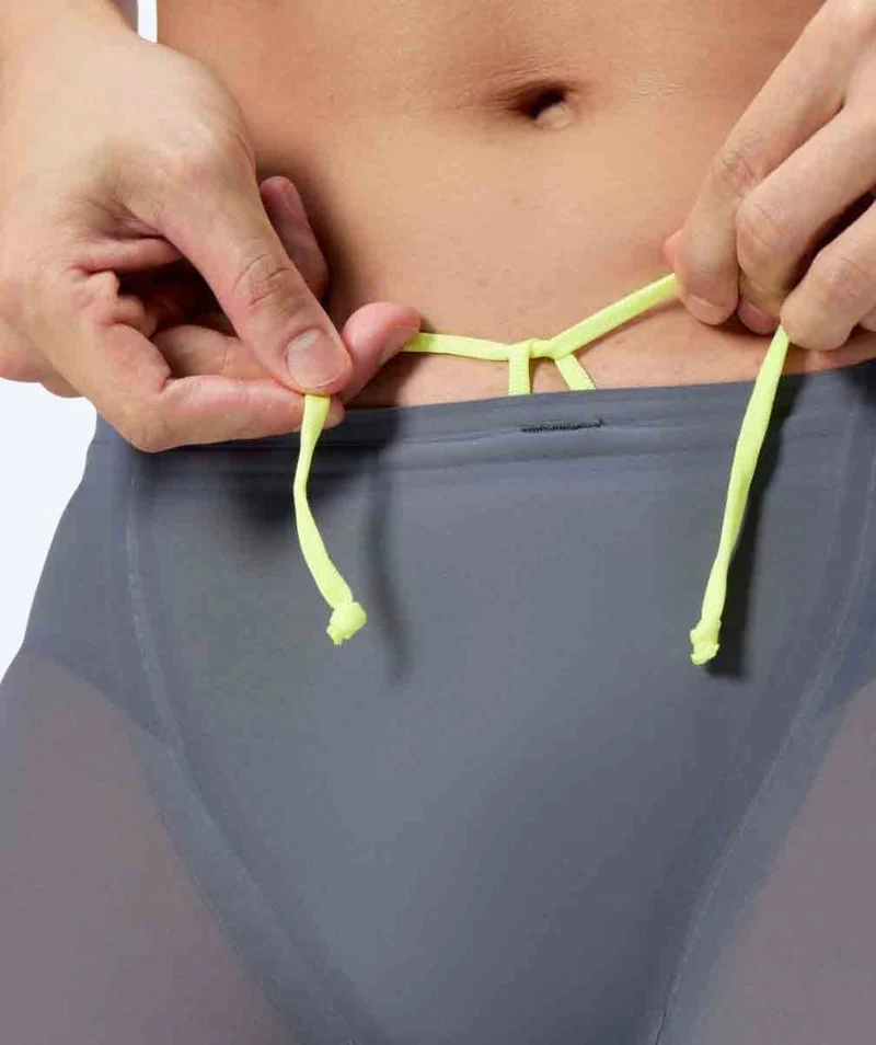 Speedo Wettkampf Badehose für Herren - LZR Pure Valor 2.0 - Grau/Gelb