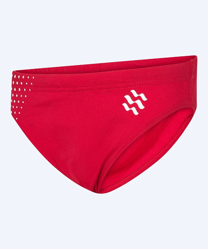 Watery Badeslip für Jungen - Budgie Eco - Red Sporty