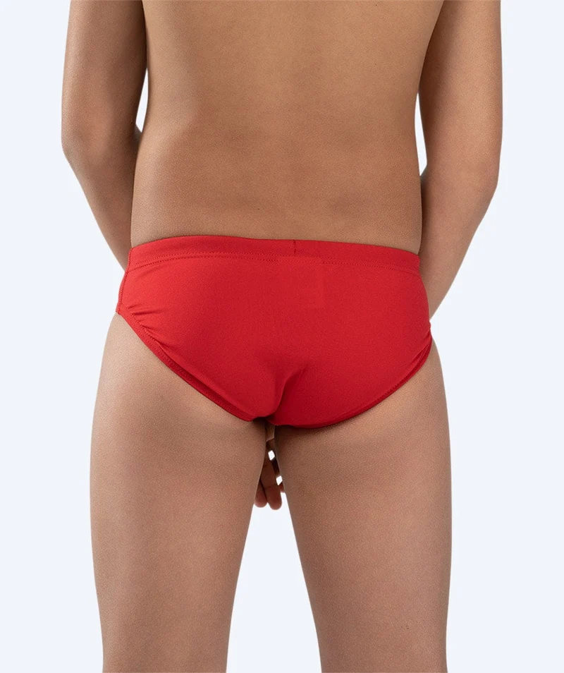 Watery Badeslip für Jungen - Budgie Eco - Red Sporty