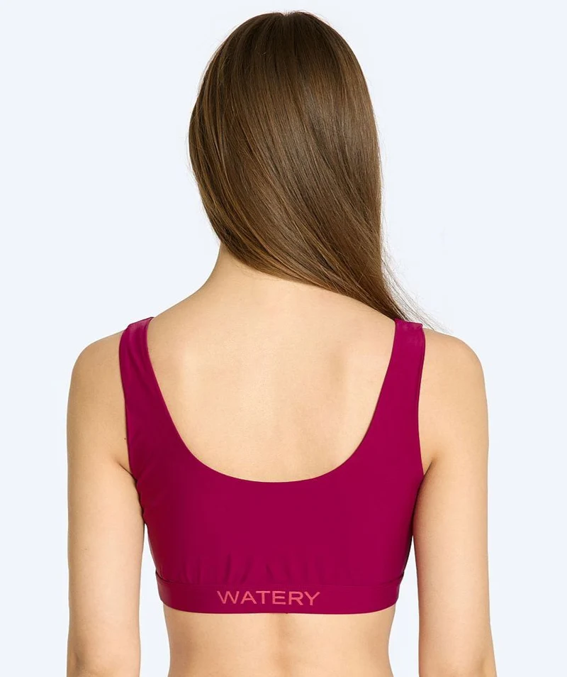Watery Bikini Oberteil für Damen - Remington - Dunkelrot