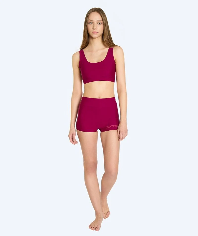 Watery Bikini Oberteil für Damen - Remington - Dunkelrot