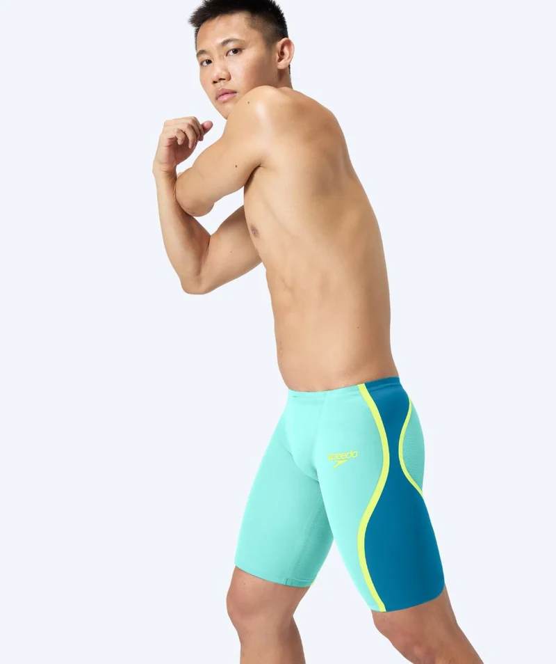Speedo Wettkampf Badehose für Herren - LZR Pure Intent 2.0 - Hellblau/Dunkelblau