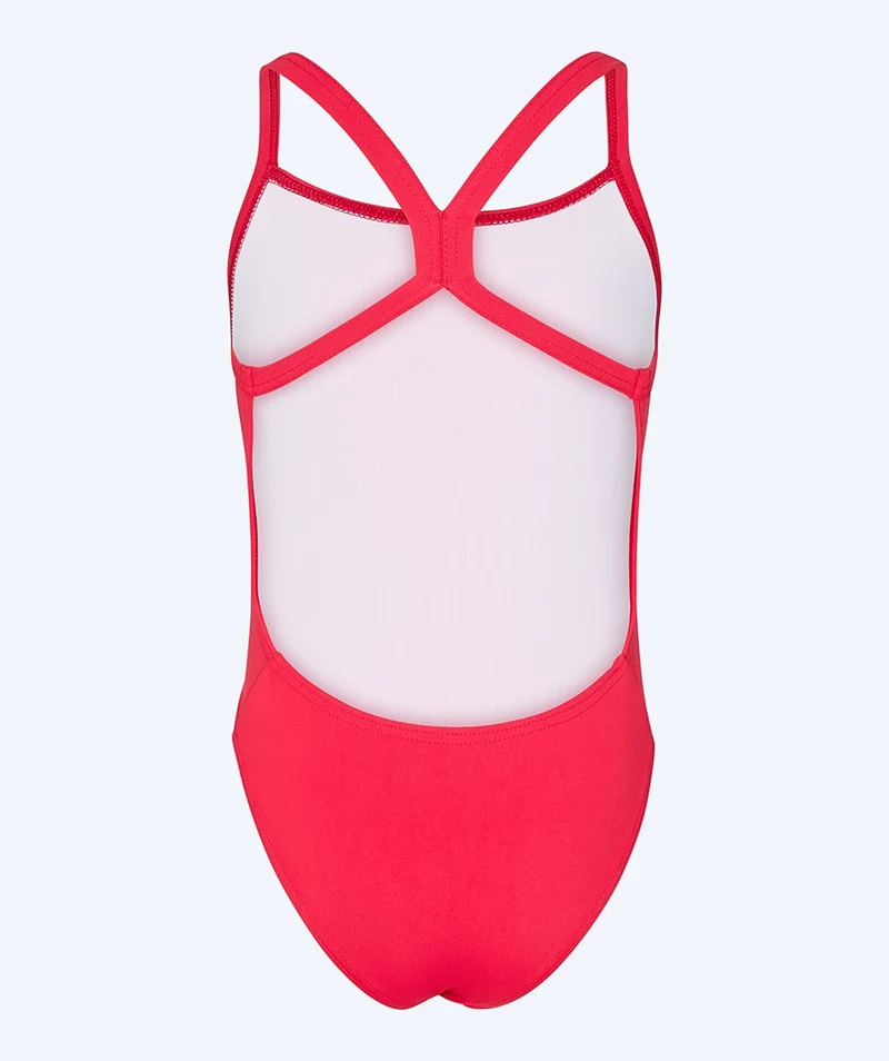 Watery Badeanzug für Mädchen - Freestyler Solid - Cherry Red