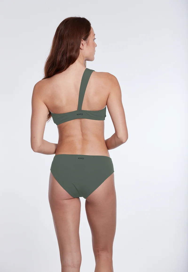 Pure Rib One-Shoulder Top