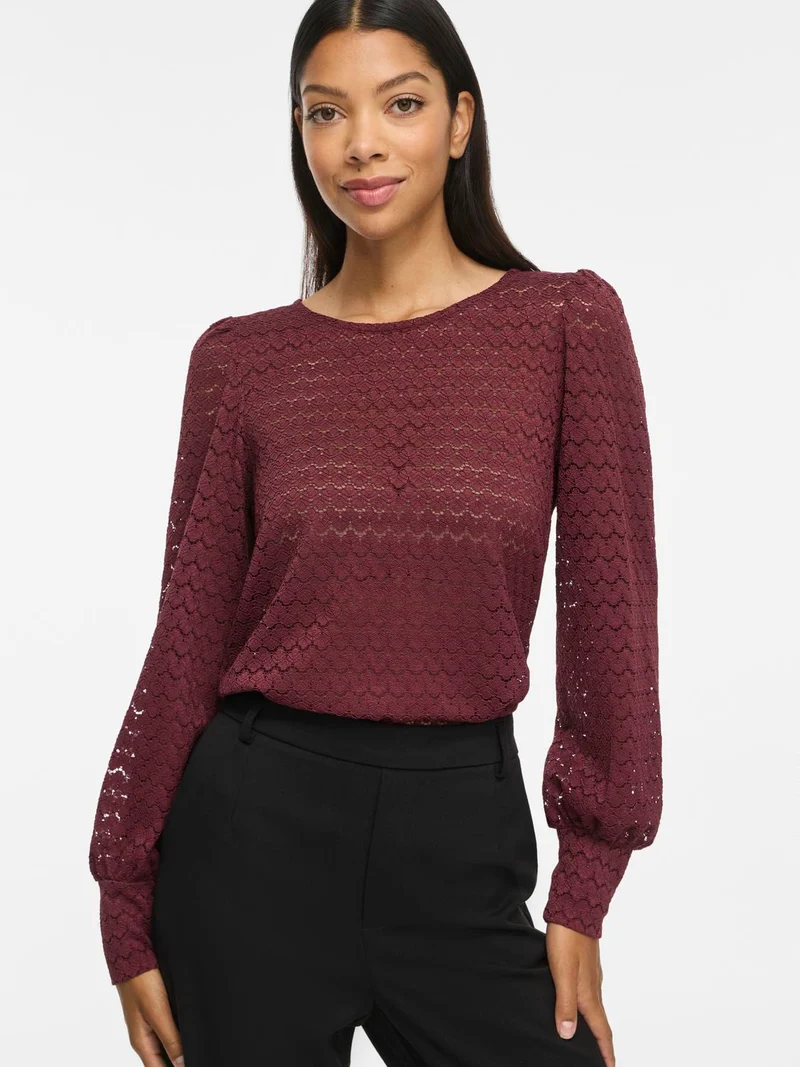 VIADANO O-NECK L/S TOP