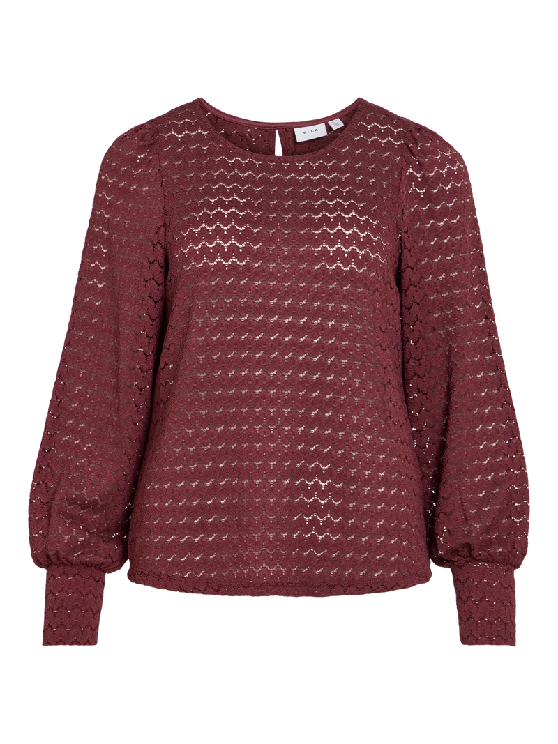 VIADANO O-NECK L/S TOP