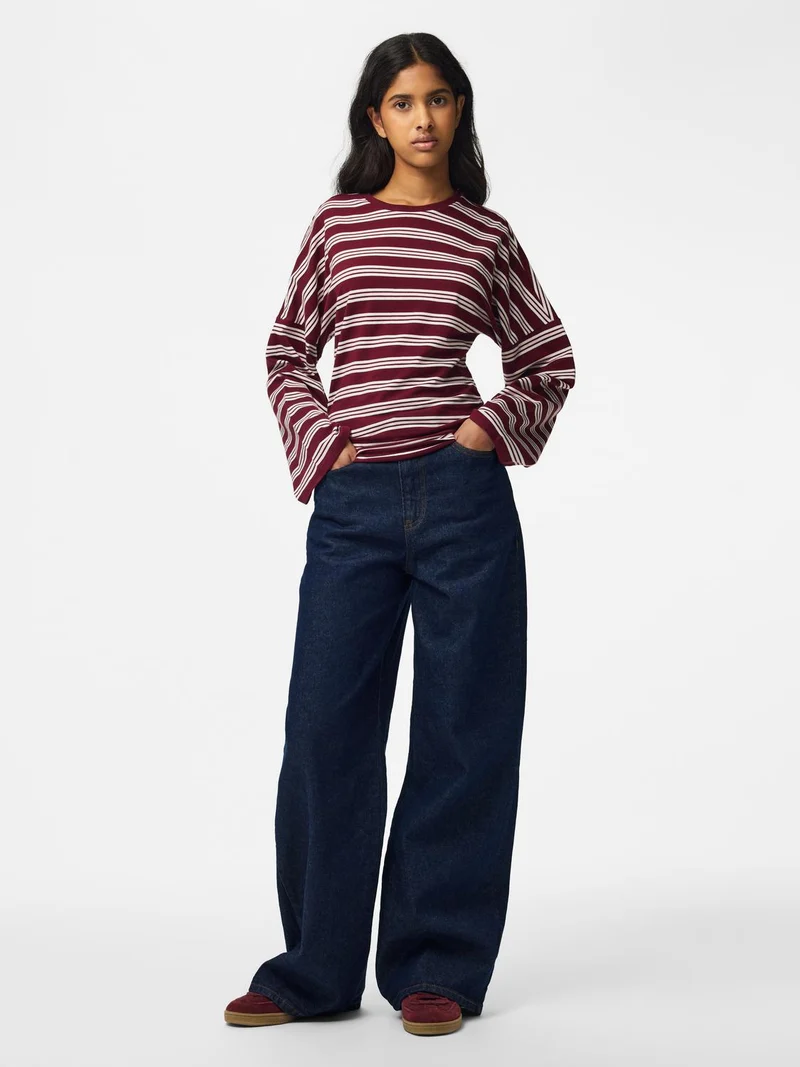 PCALLI LS O-NECK TOP