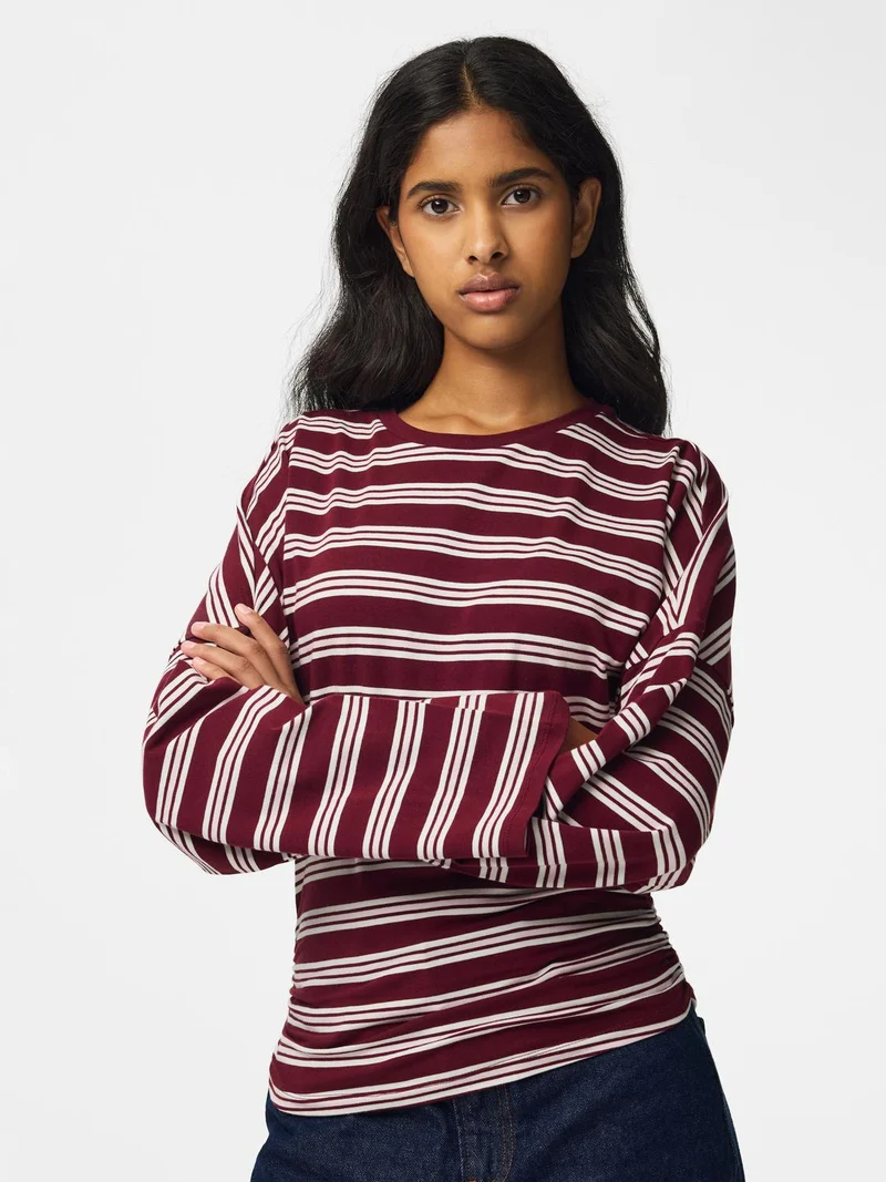 PCALLI LS O-NECK TOP
