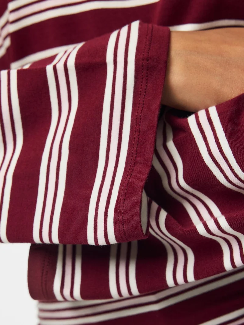 PCALLI LS O-NECK TOP