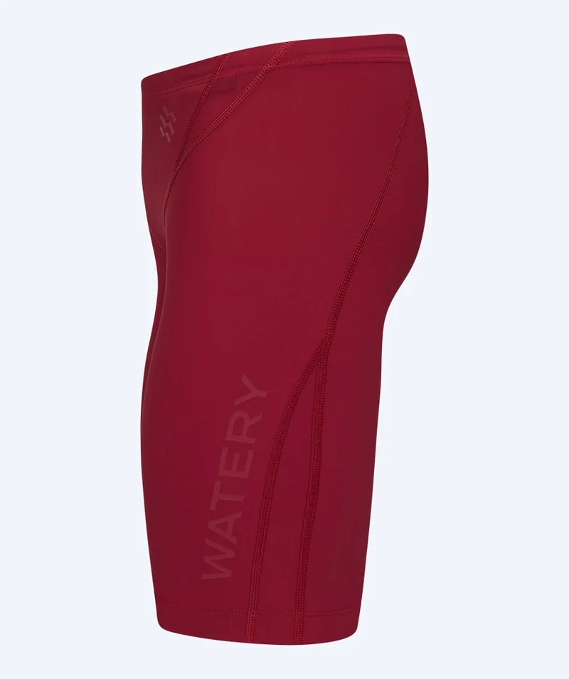 Watery Wettkampf Badehose für Herren - Rapidskin 2.0 - Rot