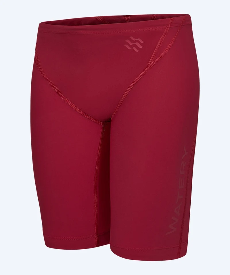Watery Wettkampf Badehose für Herren - Rapidskin 2.0 - Rot
