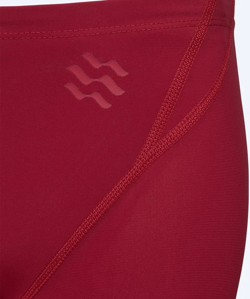 Watery Wettkampf Badehose für Herren - Rapidskin 2.0 - Rot