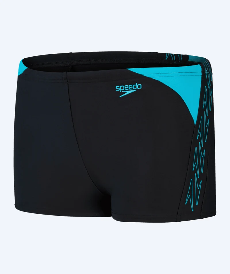 Speedo Aquashorts für Jungen - Hyperboom Splice - Schwarz/Blau