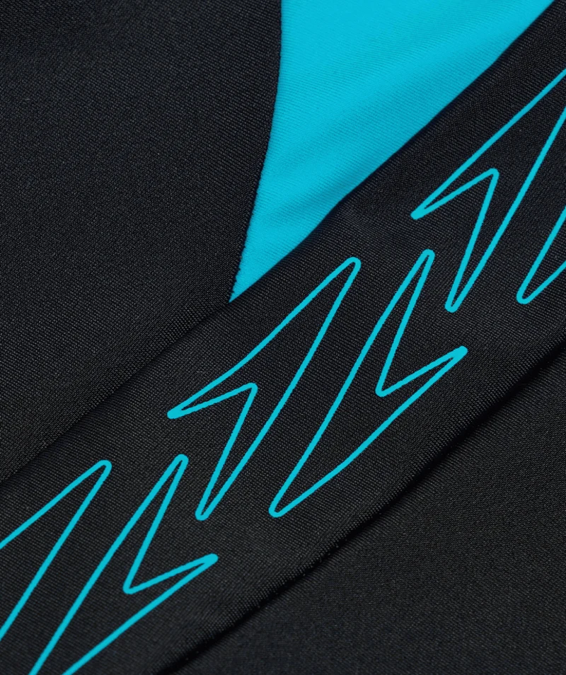 Speedo Aquashorts für Jungen - Hyperboom Splice - Schwarz/Blau