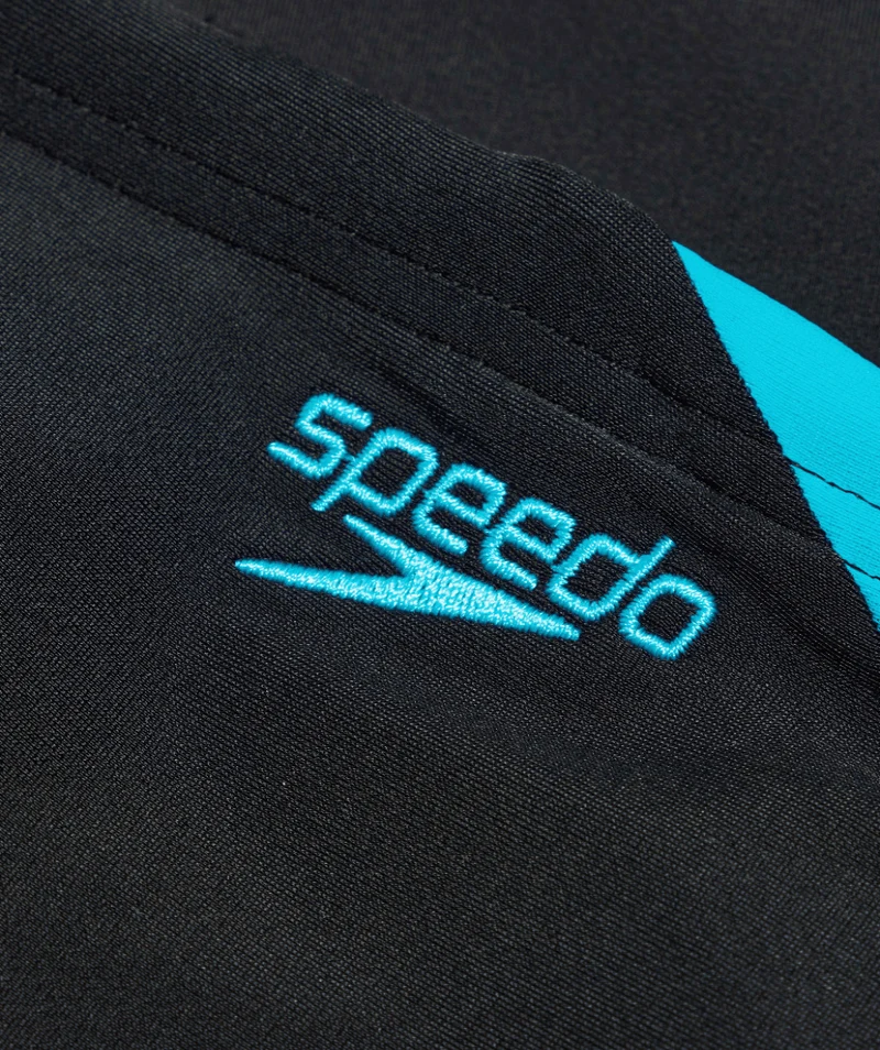 Speedo Aquashorts für Jungen - Hyperboom Splice - Schwarz/Blau