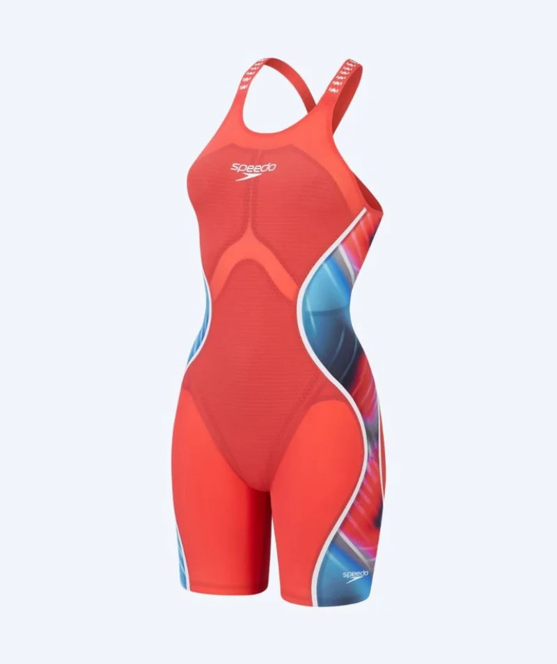 Speedo Wettkampf Badeanzug für Damen - LZR Pure Intent 2.0 - Rot/Lila