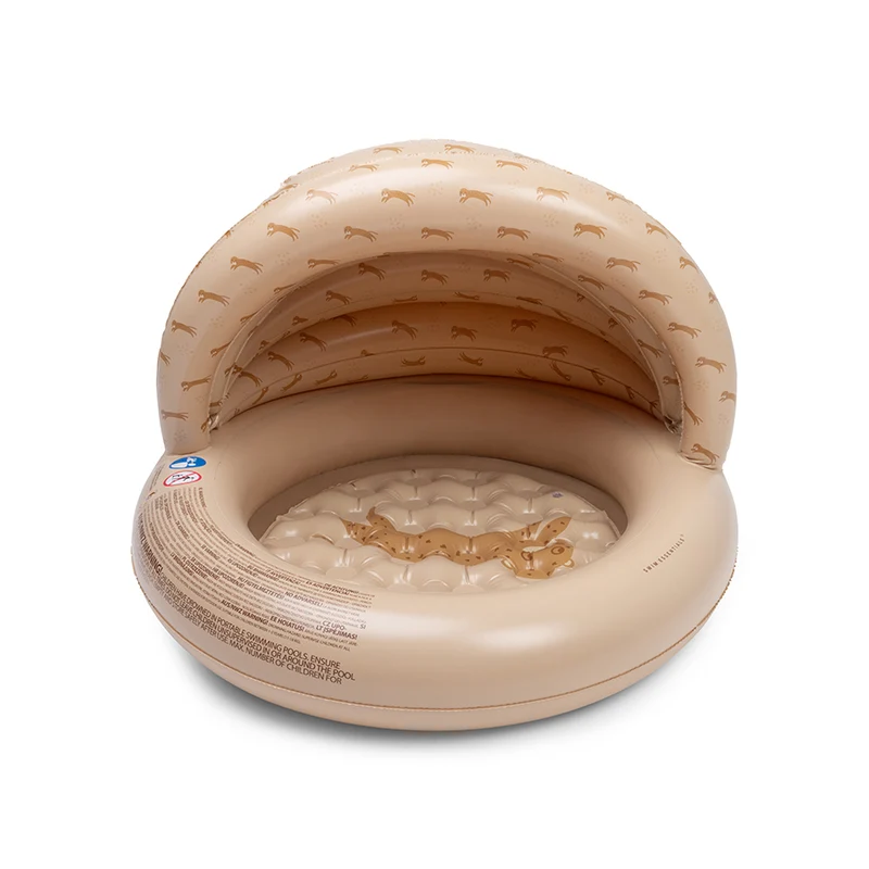 Kids Pool - Beige - Roamer - Ø 100 cm with Canopy