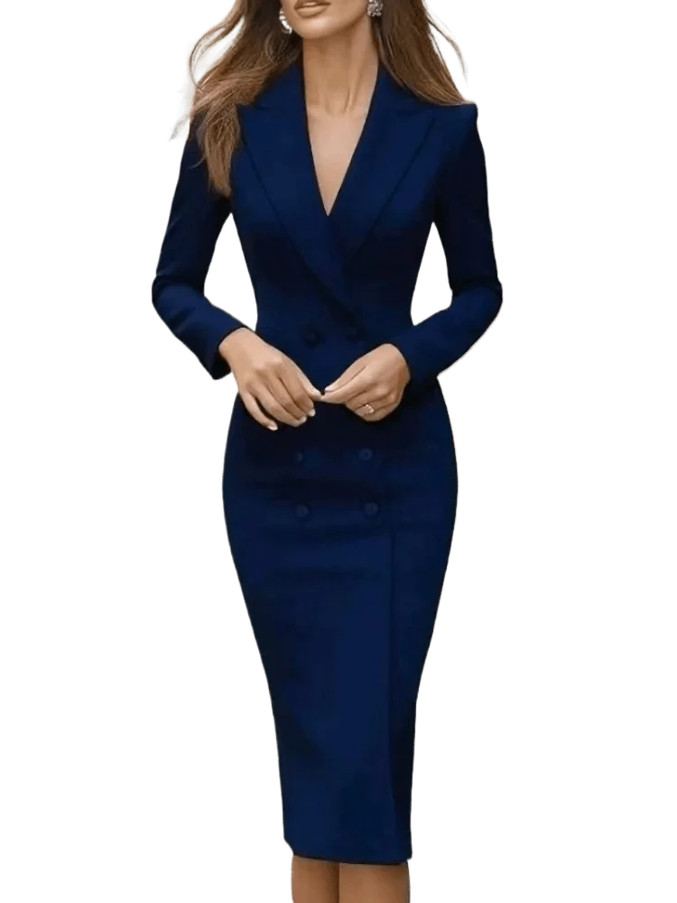 Werten Sie Ihre Business-Garderobe mit unserem eleganten Damen-Bleistiftkleid fürs Büro auf.