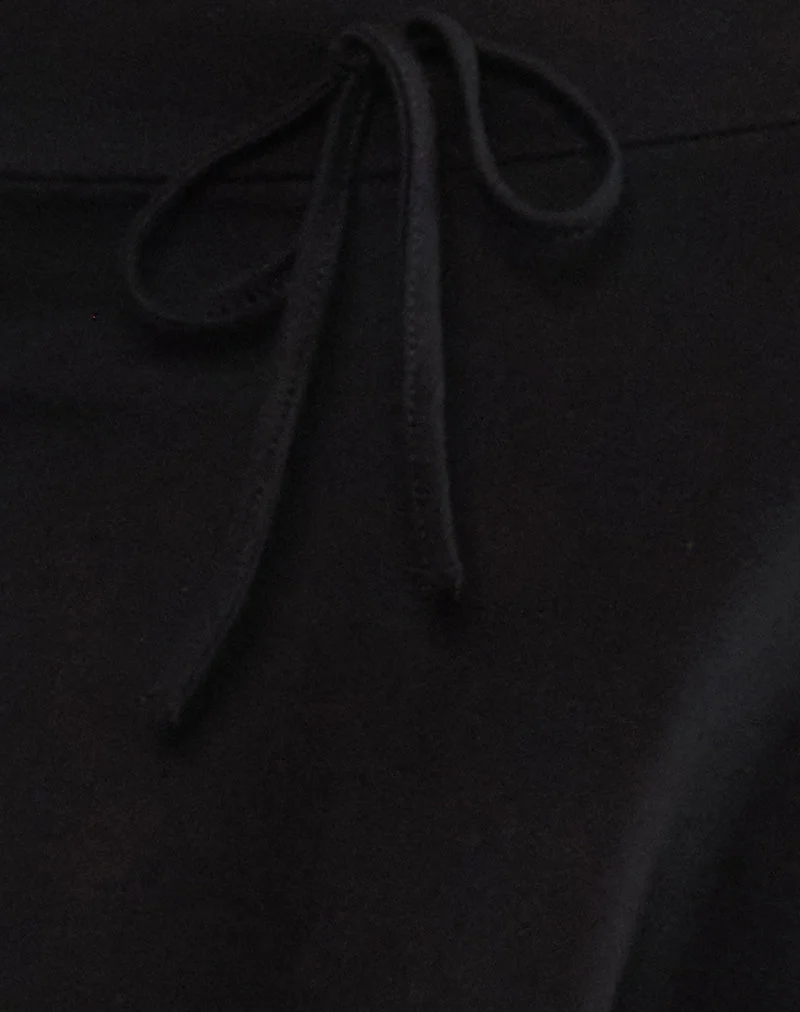 Saeko Micro Skort in Schwarz