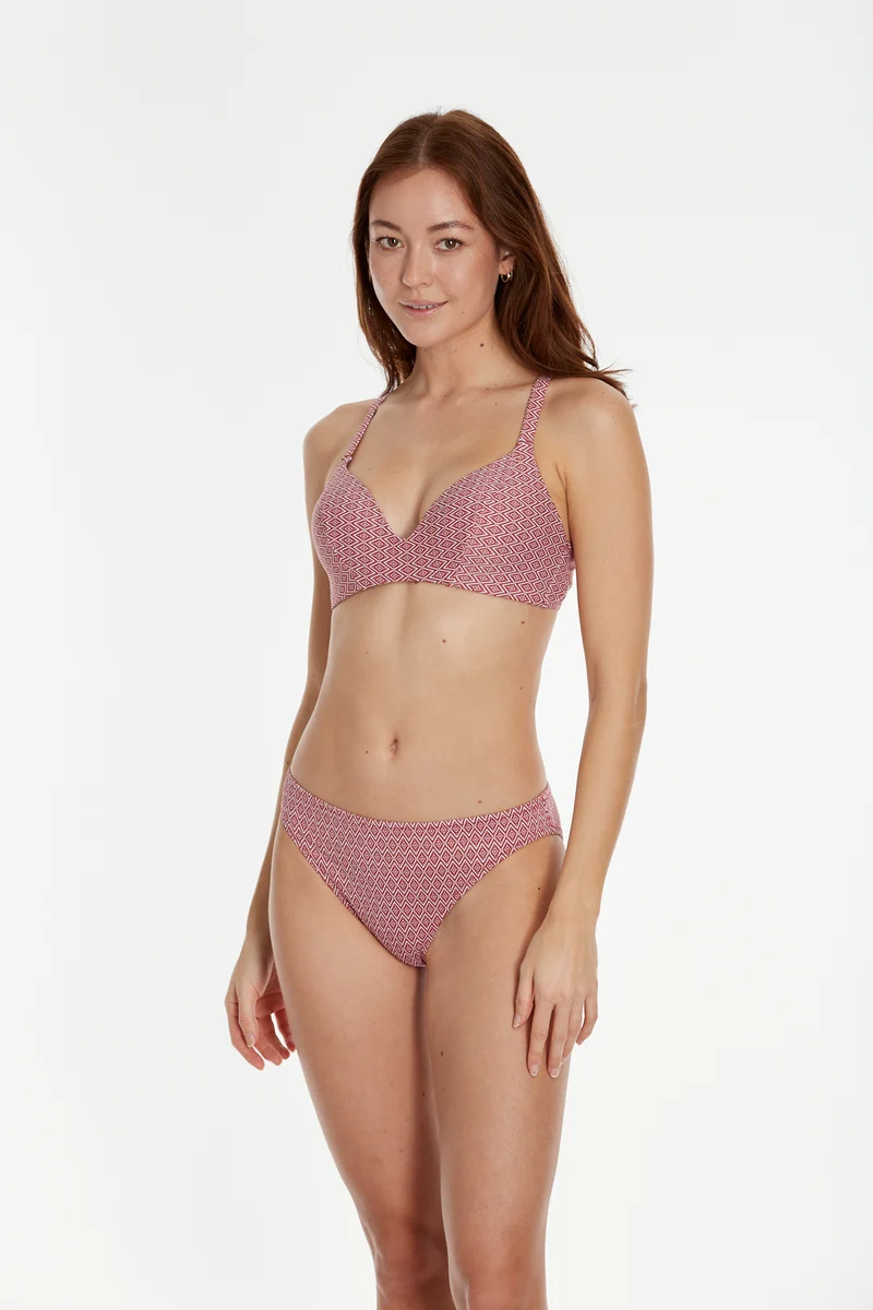 Ruby Mosaic Top