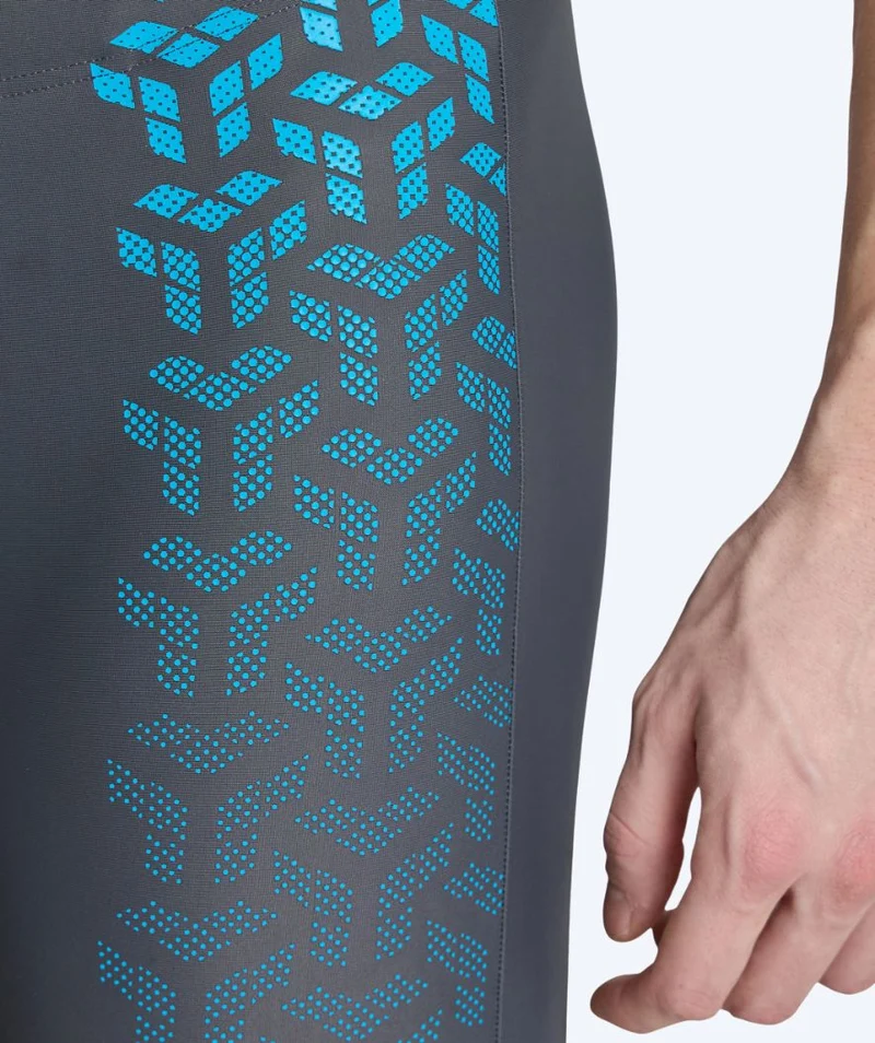 Arena lange Badehose für Herren - Kikko V - Dunkelgrau/Blau
