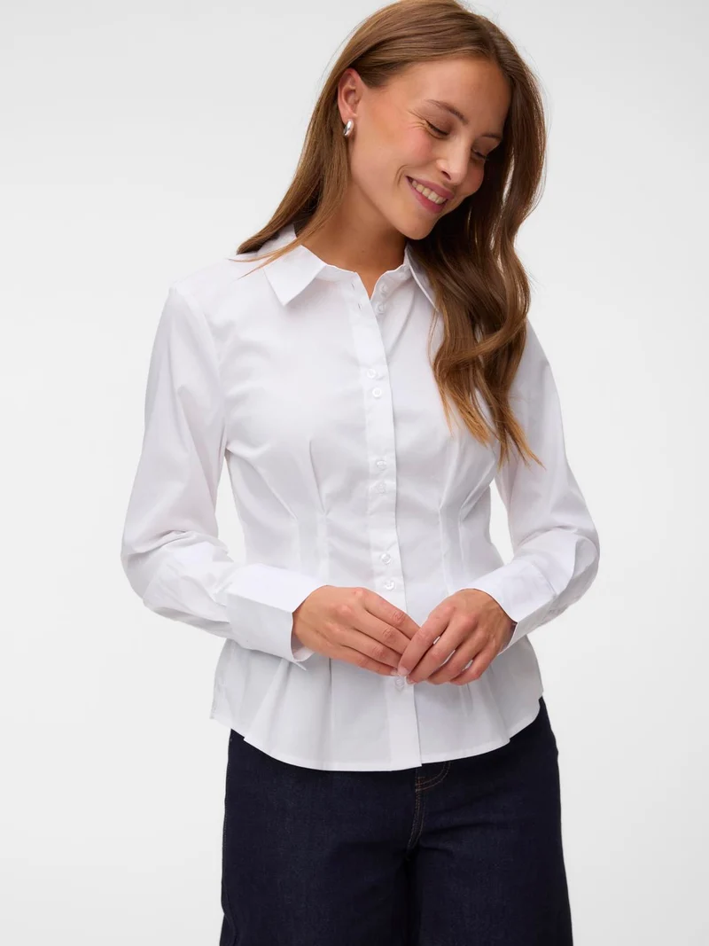 AWCELIA LS FITTED SHIRT